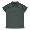 Watson Womens Polos Slate Black